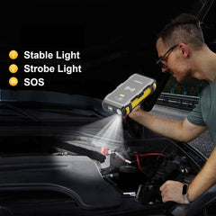 FOXSUR FJS-800 12V Car Multifunctional Wireless Charging Emergency Start Power Supply, FJS-800