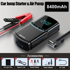 BN03H 8400mAh Car Emergency Starting Power Supply Air Pump Integrated Machine, High-end Version, BN03H