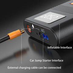 D7L 8800mAh Multifunctional Car Emergency Starting Power Supply Air Pump Integrated Machine, D7L