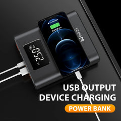 D7L 8800mAh Multifunctional Car Emergency Starting Power Supply Air Pump Integrated Machine, D7L