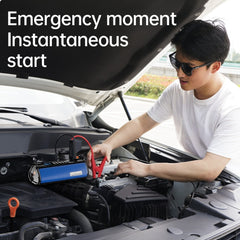 TS03H 8400mAh + EVA Bag Car Emergency Start Power Supply Air Pump Integrated Machine, High Version, High Version