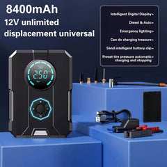 YS03H PT 8400mAh Car Emergency Start Power Supply Electric Air Pump Integrated Machine, YS03H PT 8400mAh