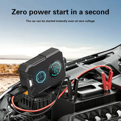 YS03H PT 8400mAh Car Emergency Start Power Supply Electric Air Pump Integrated Machine, YS03H PT 8400mAh
