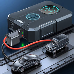YS03H PT 8400mAh Car Emergency Start Power Supply Electric Air Pump Integrated Machine, YS03H PT 8400mAh