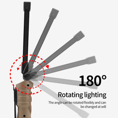 FT20 Folding Magnet Car Inspection Light Work Maintenance Lamp Strong Emergency COB LED Lamp, FT20, FT20 Khaki
