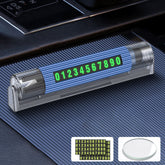 Car Multi-functional Emergency Safety Hammer Temporary Parking Dual Number Plate