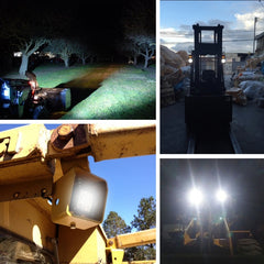 DC 9-32V 10W 1000LM 6500K Waterproof Vehicle Car Boat Marine External Work Lights Emergency Lights 30 Degrees Spot Light LED Car Bulbs with 1 Intense CREE LED Lights, Spot Light+10W