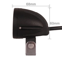 DC 9-32V 10W 1000LM 6500K Waterproof Vehicle Car Boat Marine External Work Lights Emergency Lights 30 Degrees Spot Light LED Car Bulbs with 1 Intense CREE LED Lights, Spot Light+10W