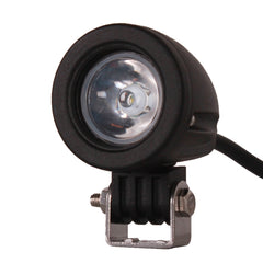 DC 9-32V 10W 1000LM 6500K Waterproof Vehicle Car Boat Marine External Work Lights Emergency Lights 30 Degrees Spot Light LED Car Bulbs with 1 Intense CREE LED Lights, Spot Light+10W