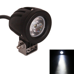 DC 9-32V 10W 1000LM 6500K Waterproof Vehicle Car Boat Marine External Work Lights Emergency Lights 30 Degrees Spot Light LED Car Bulbs with 1 Intense CREE LED Lights, Spot Light+10W