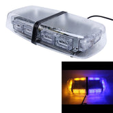 HB-806C 30W 30 LED Vehicle Roof Top Emergency Hazard Warning Strobe Light,DC 12V , Wire Length: 70cm, HB-806C Yellow and Blue Light, HB-806C Red and Blue Light
