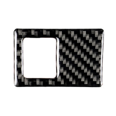 Car Carbon Fiber Emergency Light Frame Decorative Sticker for Volkswagen Golf 7 2013-2017, Left Drive, Emergency Light Frame