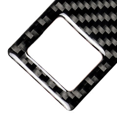 Car Carbon Fiber Emergency Light Frame Decorative Sticker for Volkswagen Golf 7 2013-2017, Left Drive, Emergency Light Frame