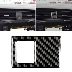 Car Carbon Fiber Emergency Light Frame Decorative Sticker for Volkswagen Golf 7 2013-2017, Left Drive, Emergency Light Frame