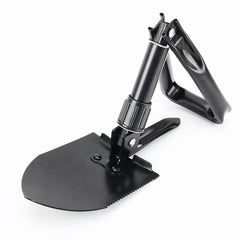 Car Multi-function Emergency Vehicle Metal Steel Ice Snow Mud Sand Shovel Folding Shovel Car High-strength Snow Shovel Ice Scraper, Steel Ice Shovel