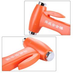 SHUNWEI SD-3501 Seat Belt Cutter Window Breaker Auto Rescue Tool Ideal Plastic Shell Car Safety Emergency Hammer with Adhesive Tape And Fixation Frame, SD-3501