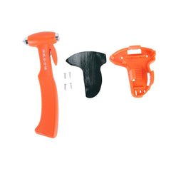 SHUNWEI SD-3501 Seat Belt Cutter Window Breaker Auto Rescue Tool Ideal Plastic Shell Car Safety Emergency Hammer with Adhesive Tape And Fixation Frame, SD-3501