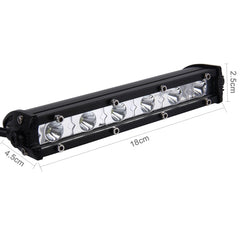 DC 10-30V 18W 2300LM 6500K Waterproof Vehicle Car Boat Marine External Work Lights Emergency Lights 30 Degrees Adjustable Spot Light LED Car Bulbs with 6 Intense CREE LED Lights, Spot Light+18W