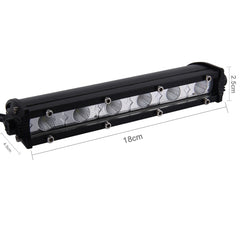 DC 10-30V 18W 2300LM 6500K Waterproof Vehicle Car Boat Marine External Work Lights Emergency Lights 60 Degrees Adjustable Flood Light LED Car Bulbs with 6 Intense CREE LED Lights, Flood Light+18W