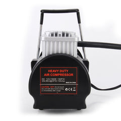 Portable 4X4 Heavy Duty Air Compressor 12V 150PSI 35LPM Pump Tire Inflatable Pump Car Tool with Working Light for Outdoor Emergency, 12V 85-150 PSI Tire Inflatable Pump