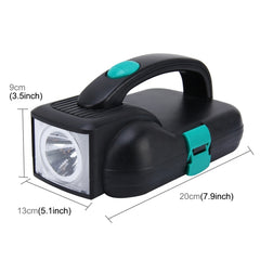 24 PCS Portable Flashlight Tool Box Set - Portable Auto, Home, Emergency Tool Kit with Flashlight, 24 PCS with Flashlight