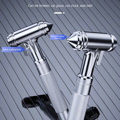 Car Safety Hammer Emergency Escape Seat Belt Cutter Window Breaker Rescue Tool(Black Gold), Safety Hammer