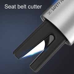 2 in 1 Car Multifunctional Safety Rescue Hammer Life Saving Escape Emergency Hammer Seat Belt Cutter Window Glass Breaker