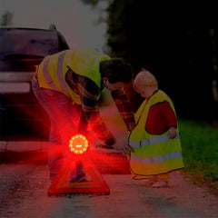 Car Road Emergency Flashing Warning Light LED Rotating Flashing Light, LED Flashing Warning Light