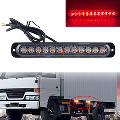 DC12V-24V / 36W Car Truck Emergency Strobe Flash Warning Light 12LEDs Long Ultra-thin Side Lights, DC12V-24V / 36W