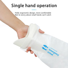4pcs / Set Vehicle Emergency Urine Bags Unisex Disposable Portable Toilet 700ml, 700ml
