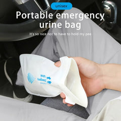 4pcs / Set Vehicle Emergency Urine Bags Unisex Disposable Portable Toilet 700ml, 700ml