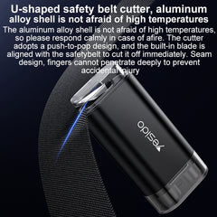 Yesido C248 Multifunctional Seat Belt Cutting Emergency Vehicle Safety Hammer