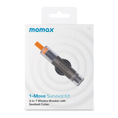 MOMAX CR11E 1-Move Portable 2 in 1 Car Seat Belt Cutter Emergency Safety Hammer