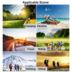 HAWEEL 14W Ultrathin Foldable Solar Panel Charger with 5V / 2.2A USB Port, Support QC3.0 and AFC, Ultrathin 14W 4-Fold