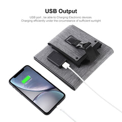 HAWEEL 14W Ultrathin Foldable Solar Panel Charger with 5V / 2.2A USB Port, Support QC3.0 and AFC, Ultrathin 14W 4-Fold