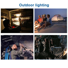 Multifunctional Solar USB Charging 60 LED Trefoil Camping Lamp Outdoor Tent Portable Lamp Flashlight Emergency Light Bulb Light, Style: Solar, Style: Solar