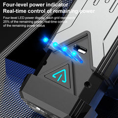 KXK-886 IP44 Waterproof Work Light 3 Color Temperature COB Emergency Flashlight