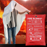 Emergency Survival Fire Blanket Shelter Safety Protector Extinguishers Tent, Size: 2×2m, Size: 2×2m