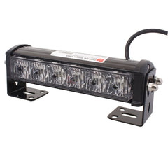 2 PCS  6 inch 6 LED 2 x 18W Car Flash Warning Light Red + Blue Change White Waterproof Emergency Light, DC 12V, Light Red + Blue Change White