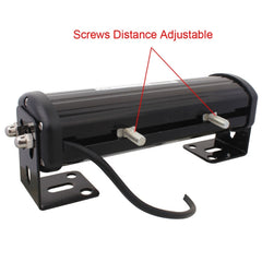 2 PCS  6 inch 6 LED 2 x 18W Car Flash Warning Light Red + Blue Change White Waterproof Emergency Light, DC 12V, Light Red + Blue Change White