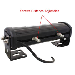 2 PCS  6 inch 6 LED 2 x 18W Car Flash Warning Light Yellow Change White Waterproof Emergency Light, DC 12V, Yellow Change White