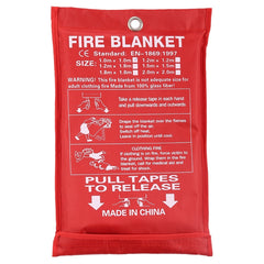 Emergency Survival Fire Blanket Shelter Safety Protector Extinguishers Tent, Size: 1*1m, Size: 1x1m
