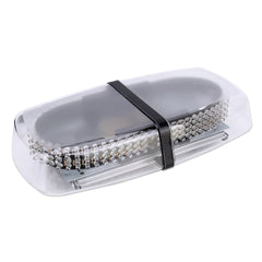 25W 240 LED Vehicle Roof Top Emergency Hazard Warning Strobe Light, Yellow and White Light, YL-112A Yellow + White Light