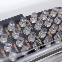 25W 240 LED Vehicle Roof Top Emergency Hazard Warning Strobe Light, Yellow and White Light, YL-112A Yellow + White Light