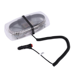 25W 240 LED Vehicle Roof Top Emergency Hazard Warning Strobe Light, Yellow and White Light, YL-112A Yellow + White Light