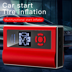 Ai8 Portable Multifunctional LCD Screen Emergency Power Supply 12V Car Start Air Pump
