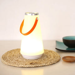 Portable Touch Switch Rechargeable LED Table Lamp Outdoor Camping Emergency Night Light with Handle
