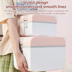 Multifunctional Household Dustproof Family Safety Emergency Storage Box Double-layer Medicine Case, S, L