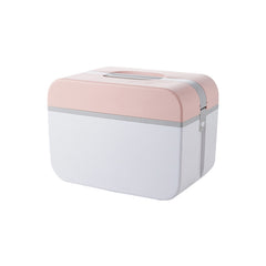 Multifunctional Household Dustproof Family Safety Emergency Storage Box Double-layer Medicine Case, S, L
