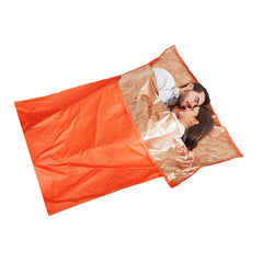 Outdoor Hiking Camping Heat-Reflective Thermal Insulation Sleeping Bag Emergency Blanket